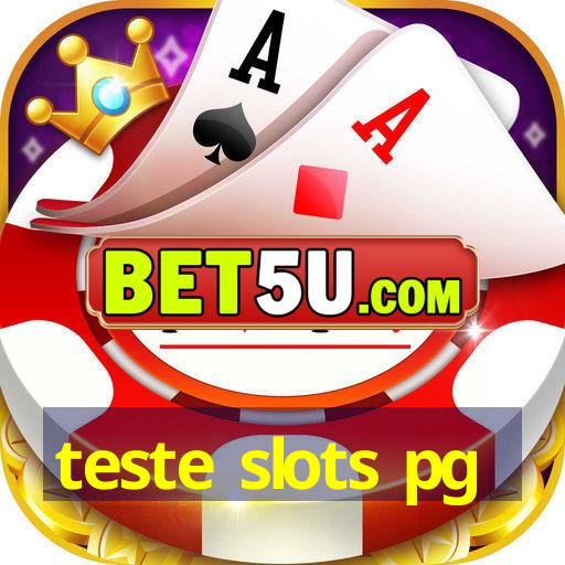 teste slots pg